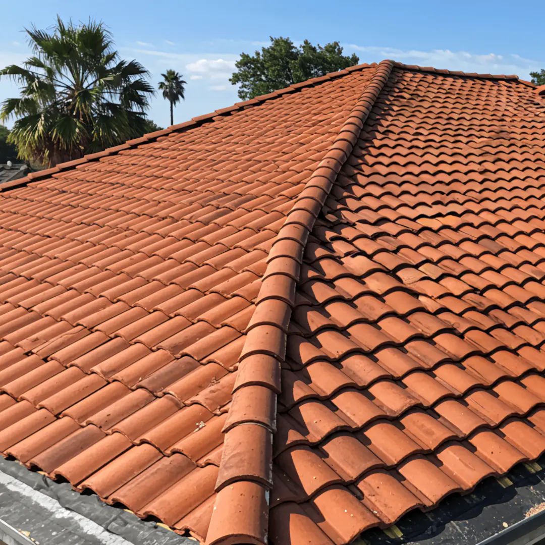 A full color 1080x1080 webp image of a shingle roof used to represent CAT Exteriors' shingle roofing service.