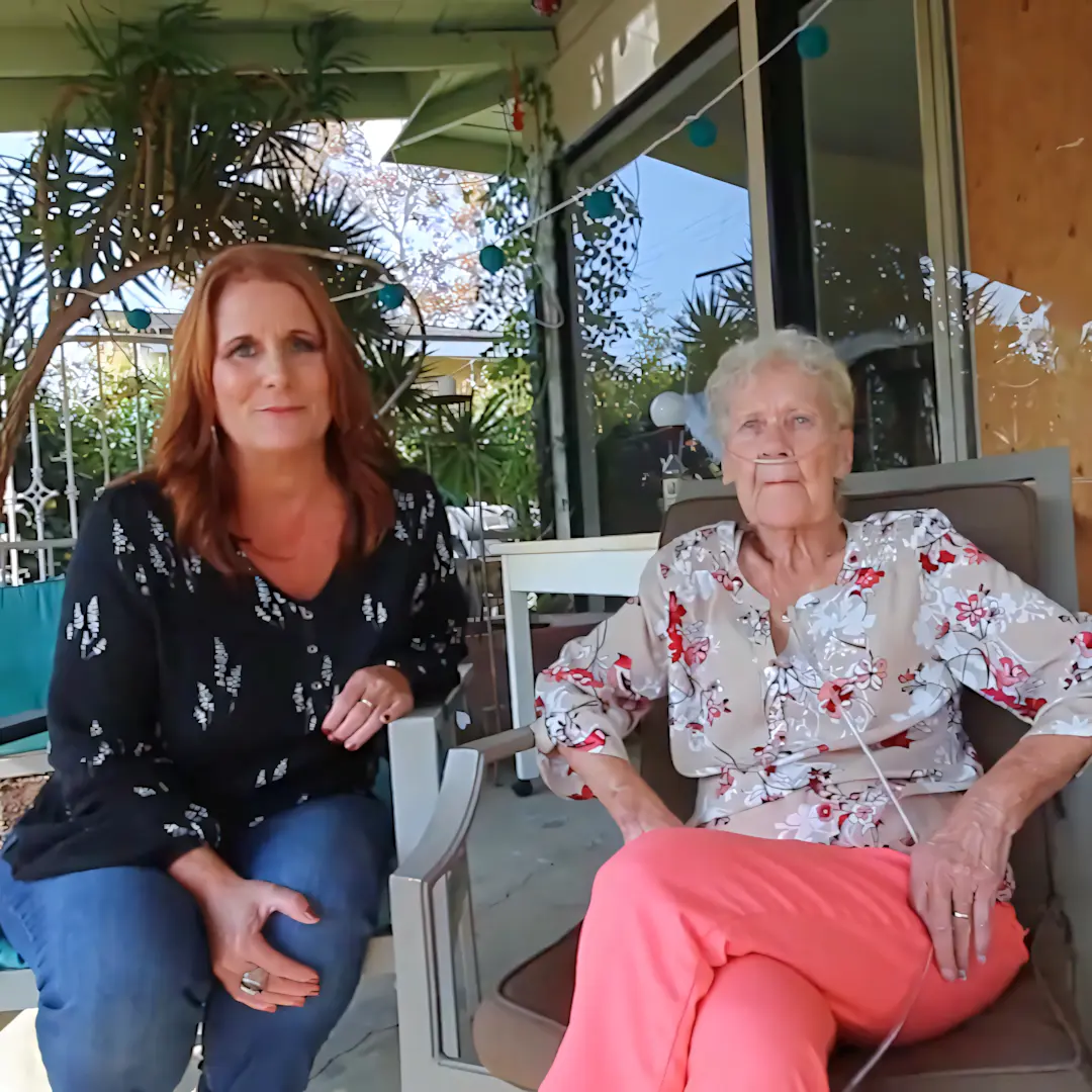 A full color 1080x1080 webp image of a person helped through CAT Exteriors' community service programs.