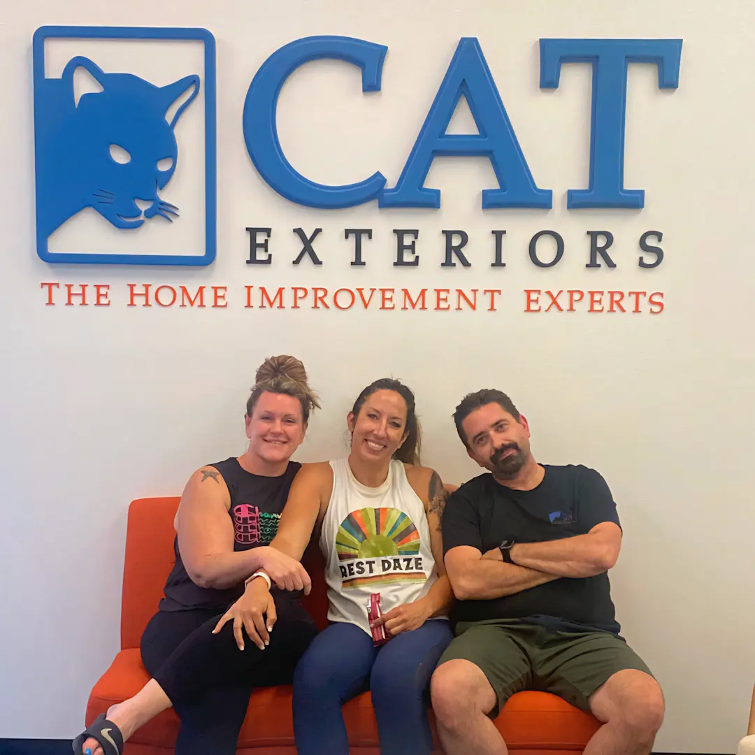 A full color 1080x1080 webp image of CAT Exteriors employee featured on the careers page.