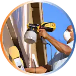 A full color 150x150 webp image representing CAT Exteriors' exterior coatings service.